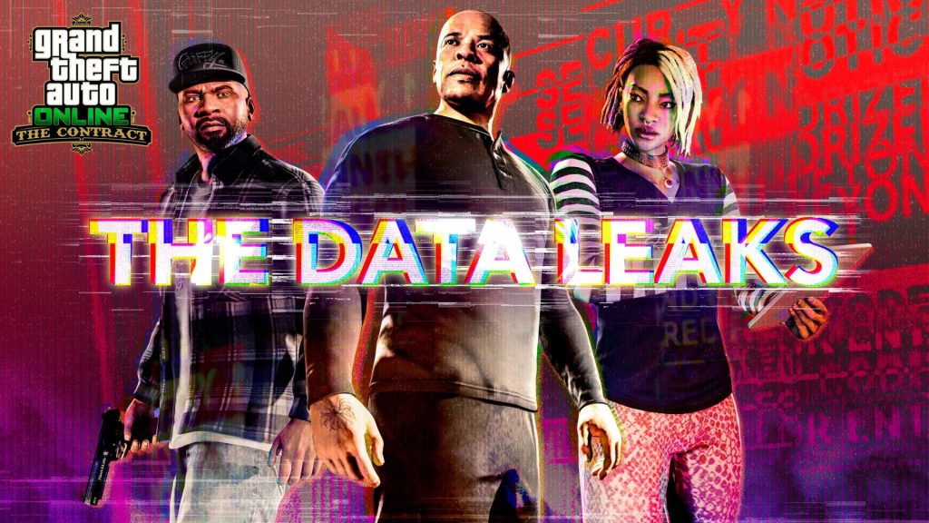 Screenshot of the GTA Online Weekly Update Data Leaks announcement from Rockstar's official site